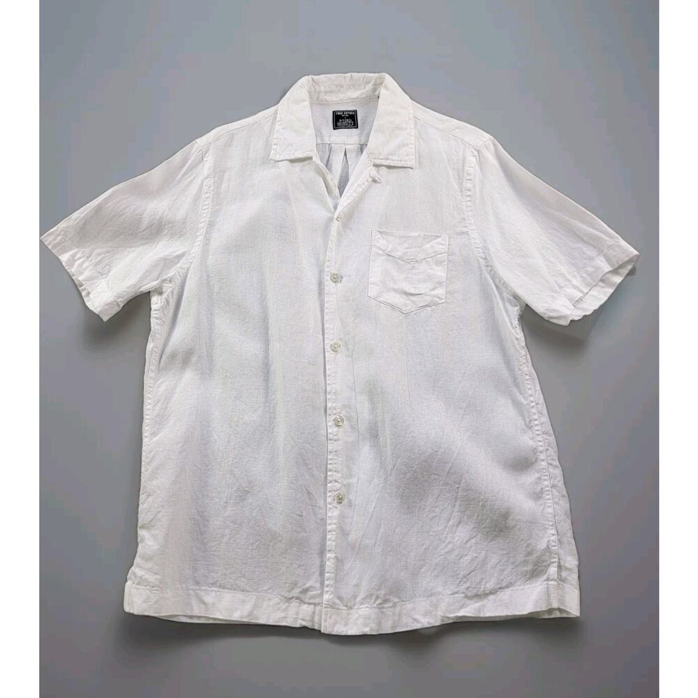 Todd Snyder White Casual Button Down Shirt